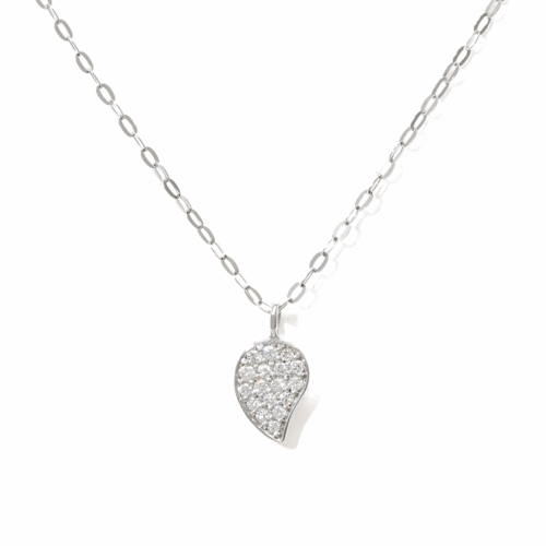 Tamara Comolli SPARKLE SPARKLE Drop Anhänger mit Diamant Pavé und Kette C-Spa-1-Dr-p-wg bei Juwelier Mayrhofer in Linz