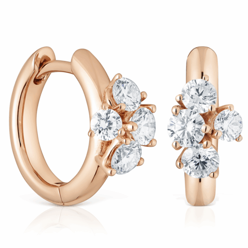 Cervera Barcelona Bouquet Bouquet Ohrringe mit Diamanten A1728 BC/OR bei Juwelier Mayrhofer in Linz