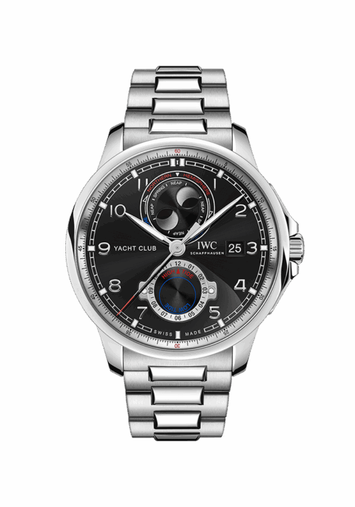 IWC Schaffhausen Portugieser Portugieser Yacht Club Moon & Tide IW344002 bei Juwelier Mayrhofer in Linz