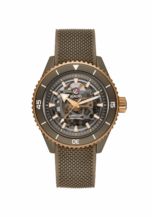 Rado Captain Cook Captain Cook High-Tech Ceramic Skeleton R32150168 bei Juwelier Mayrhofer in Linz