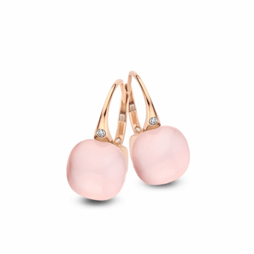 Bigli Mini Sweety Mini Sweety Ohrringe mit Rosenquarz und Perlmutt 20O42Rpqmp bei Juwelier Mayrhofer in Linz