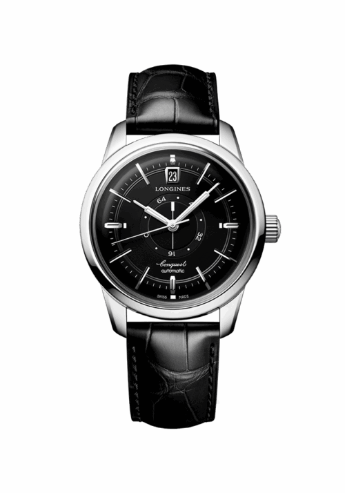 Longines Heritage Conquest Heritage Power Reserve L1.648.4.52.2 bei Juwelier Mayrhofer in Linz