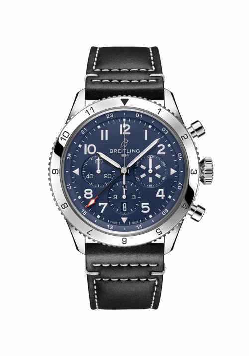 Breitling Classic AVI Super AVI B04 Chronograph GMT 46 Tribute to Vought F4U Corsair AB04451A1C1X1 bei Juwelier Mayrhofer in Linz