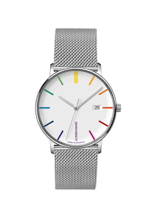 Junghans Junghans Form FORM Quarz Bauhaus Edition 41/4580.44 bei Juwelier Mayrhofer in Linz