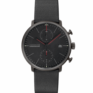 Junghans Junghans max bill max bill Chronoscope Bauhaus 027/4409.02 bei Juwelier Mayrhofer in Linz
