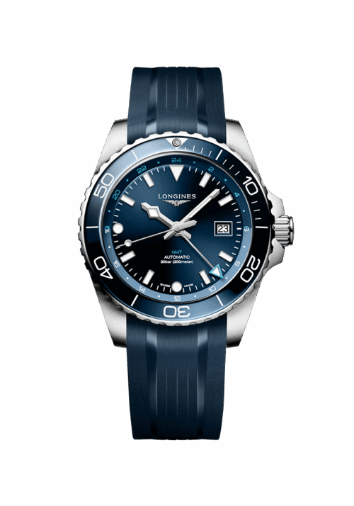 Longines Conquest HydroConquest GMT L3.890.4.96.9 bei Juwelier Mayrhofer in Linz