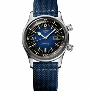 Longines Heritage Longines Legend Diver Watch L3.374.4.90.2 bei Juwelier Mayrhofer in Linz