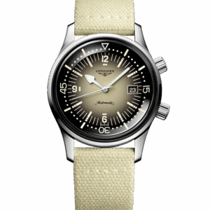 Longines Heritage Longines Legend Diver Watch L3.774.4.30.2 bei Juwelier Mayrhofer in Linz