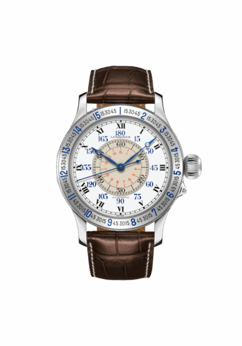 Longines Heritage The Lindbergh Hour Angle Watch L2.678.4.11.0 bei Juwelier Mayrhofer in Linz