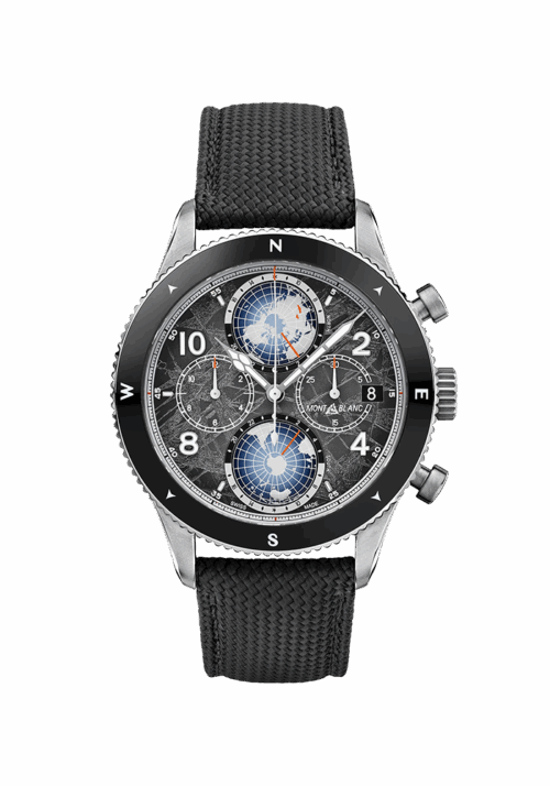 Montblanc 1858 Montblanc 1858 Geosphere Chronograph 0 Oxygen The 8000 Limited Edition MB130811 bei Juwelier Mayrhofer in Linz