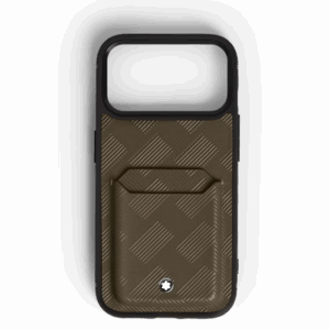 Montblanc Schutzhülle für iPhone 17 Pro mit 2 cc aus Extreme Leder MB221666 bei Juwelier Mayrhofer in Linz