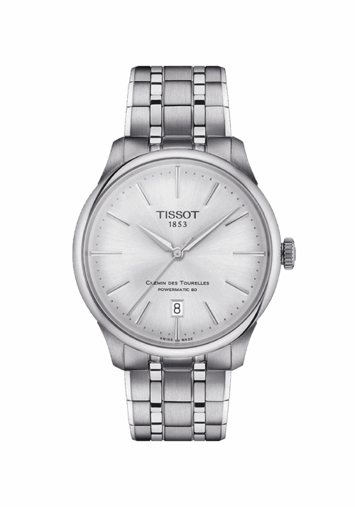 Tissot T-Classic Chemin des Tourelles Powermatic 80 39 mm T139.807.11.031.00 bei Juwelier Mayrhofer in Linz