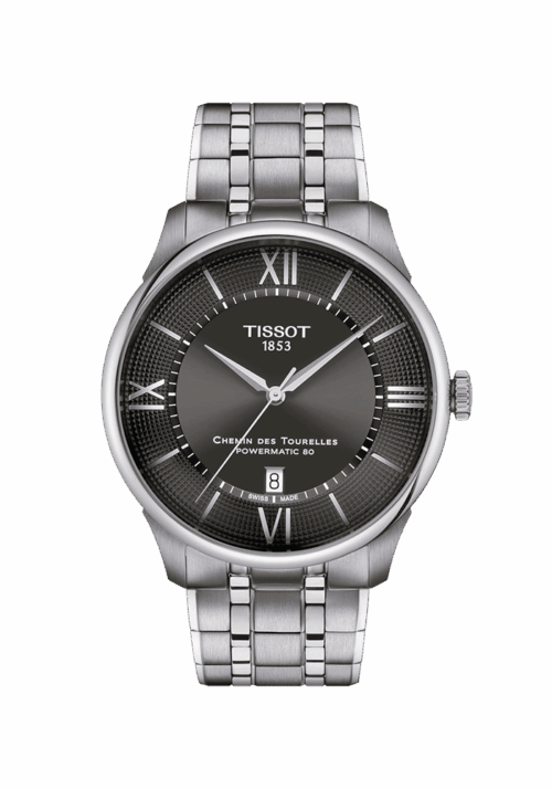 Tissot T-Classic Chemin Des Tourelles Powermatic 80 42mm T139.407.11.068.00 bei Juwelier Mayrhofer in Linz