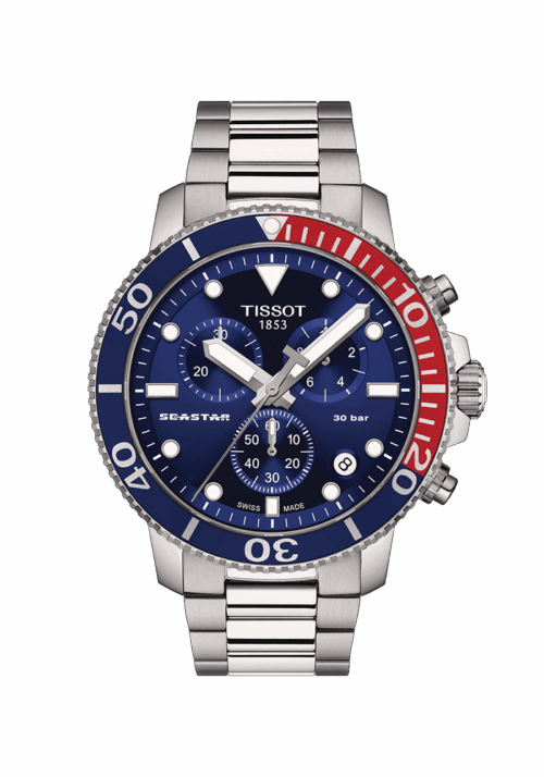 Tissot T-Sport Seastar 1000 Quartz Chronograph T120.417.11.041.03 bei Juwelier Mayrhofer in Linz