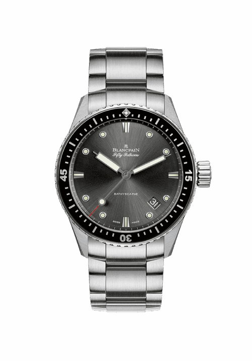 Blancpain Fifty Fathoms Bathyscaphe 5000-1110-71S bei Juwelier Mayrhofer in Linz