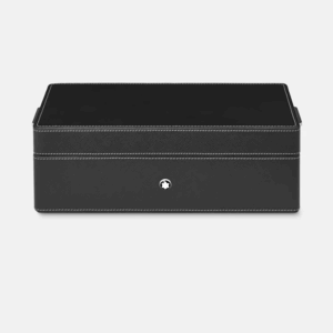 Montblanc Schreibtischbox aus Leder für drei Schreibgeräte und Tintenfass MB133158 bei Juwelier Mayrhofer in Linz