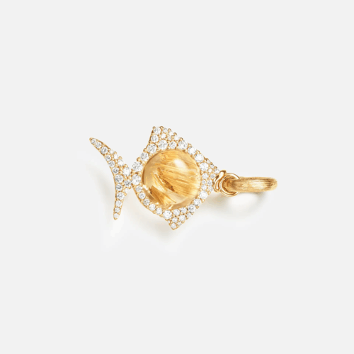 Ole Lynggaard Young Fish Young Fish-Charm Pavé A3264-401 bei Juwelier Mayrhofer in Linz