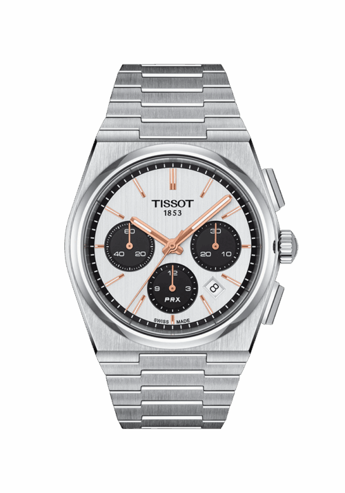 Tissot T-Classic PRX Automatic Chronograph T137.427.11.011.00 bei Juwelier Mayrhofer in Linz