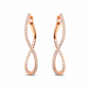 Bigli Infinity Infinity Creolen 23O106Rdia bei Juwelier Mayrhofer in Linz