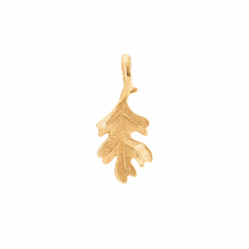 Ole Lynggaard Forest Oak Leaf Anhänger Klein A2830-402 bei Juwelier Mayrhofer in Linz