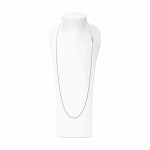 Tamara Comolli Eight EIGHT Kette 2,0mm 90cm 18Kt Weißgold C-Egt-2-wg-90 bei Juwelier Mayrhofer in Linz