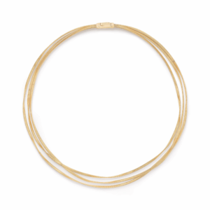 Marco Bicego Marrakech Dreireihige Halskette aus Gelbgold CG848 bei Juwelier Mayrhofer in Linz