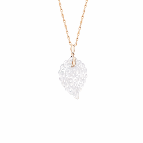 Tamara Comolli India INDIA Small Anhänger mit Perlmutt P-IND-s-MPw-rg bei Juwelier Mayrhofer in Linz