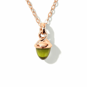 Tamara Comolli Mikado myMIKADO Halskette mit Peridot  N-MM-Per-rg bei Juwelier Mayrhofer in Linz