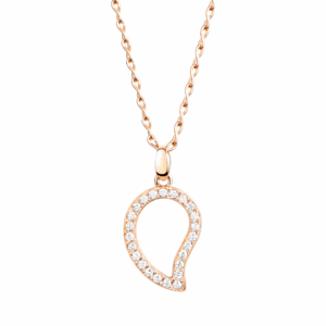 Tamara Comolli Signature SIGNATURE Anhänger mit Diamant Pavé P-Sig-l-pl-rg bei Juwelier Mayrhofer in Linz