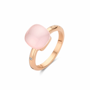 Bigli Mini Sweety Mini Sweety Ring mit Rosenquarz und Perlmutt 20R88Rpqmp bei Juwelier Mayrhofer in Linz
