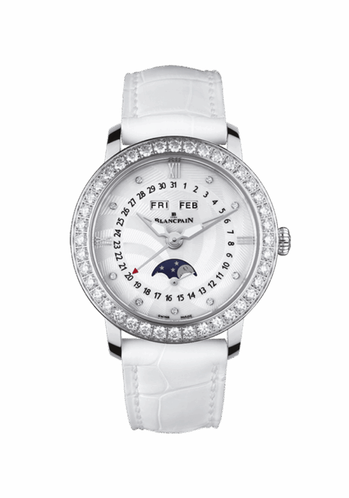 Blancpain Women Quantième Complet 3663A-4654-55B bei Juwelier Mayrhofer in Linz