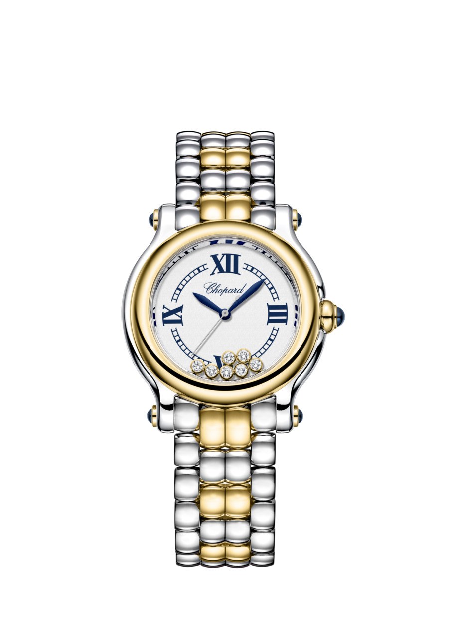 Chopard Happy Sport The First 33 mm in Edelstahl und Gelbgold