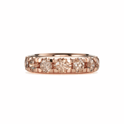 Jochen Pohl Ring aus Roségold mit braunen Brillanten #501 bei Juwelier Mayrhofer in Linz