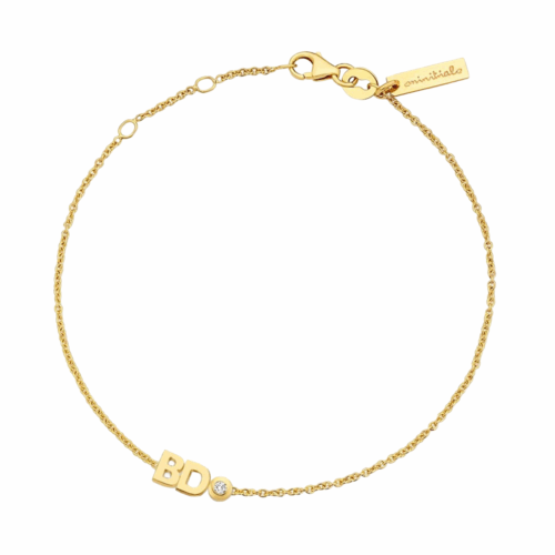 Minitials Signature line Zwei Signature ein Diamant Armband CB-SIG-M2D1 bei Juwelier Mayrhofer in Linz
