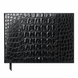Montblanc  Guest Book Croco Print Black MB128492 bei Juwelier Mayrhofer in Linz