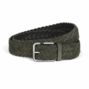 Montblanc Meisterstück 35-mm-Gürtel aus Veloursleder mit quadratischer Meisterstück Schließe M MB222249 bei Juwelier Mayrhofer in Linz