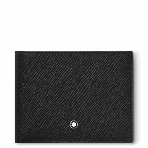 Montblanc Sartorial Brieftasche 6 cc mit 2 Sichtfächern aus Sartorial Leder MB130318 bei Juwelier Mayrhofer in Linz