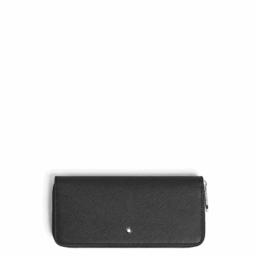 Montblanc Sartorial Brieftasche 8 cc mit Reißverschluss aus Sartorial Leder MB222949 bei Juwelier Mayrhofer in Linz