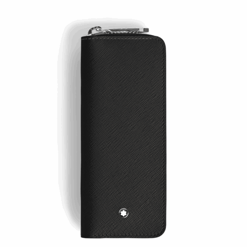 Montblanc Sartorial Etui für 2 Schreibgerät mit Reißverschluss aus Sartorial Leder MB220370 bei Juwelier Mayrhofer in Linz