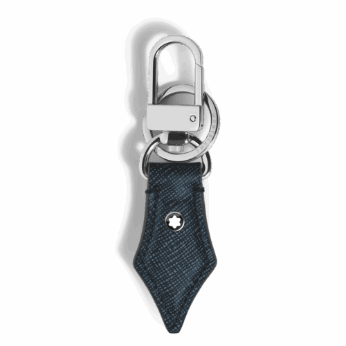 Montblanc Sartorial Schlüsselanhänger mit Federdetail aus Sartorial Leder MB220358 bei Juwelier Mayrhofer in Linz