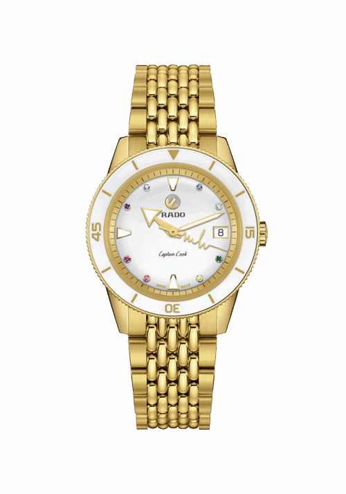 Rado Captain Cook Captain Cook x Marina Hoermanseder Heartbeat R32117708 01.763.6117.3.570 bei Juwelier Mayrhofer in Linz