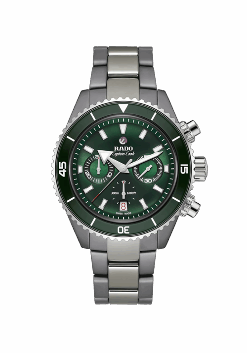 Rado Captain Cook High-Tech Ceramic Automatic Chronograph R32189313 bei Juwelier Mayrhofer in Linz