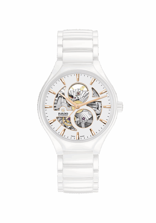 Rado True Round True Round Automatic Open Heart R27115012 bei Juwelier Mayrhofer in Linz