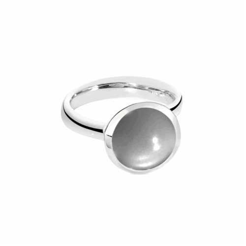 Tamara Comolli Bouton Ring BOUTON large Moonstone grey grauer Mondstein R-BOU-l-MoGr-wg bei Juwelier Mayrhofer in Linz
