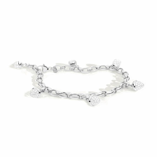 Tamara Comolli Mikado MIKADO Charm Armband mit Diamant Pavé B-MC-Ch-p-wg bei Juwelier Mayrhofer in Linz