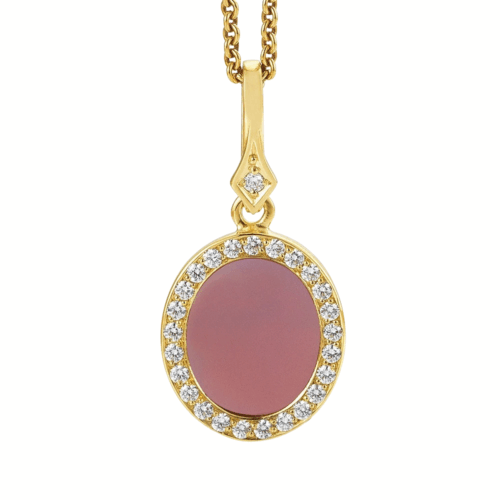 Victor Mayer Darcy & Elizabeth Anhänger Darcy & Elizabeth Oval 12 x 10 V1734/00/LC/02/102 bei Juwelier Mayrhofer in Linz